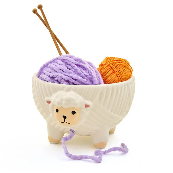 Sew Tasty Yarn Bowl - Sheep