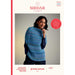 Sirdar Pattern 10721 Bellflower Poncho in Jewelspun Aran