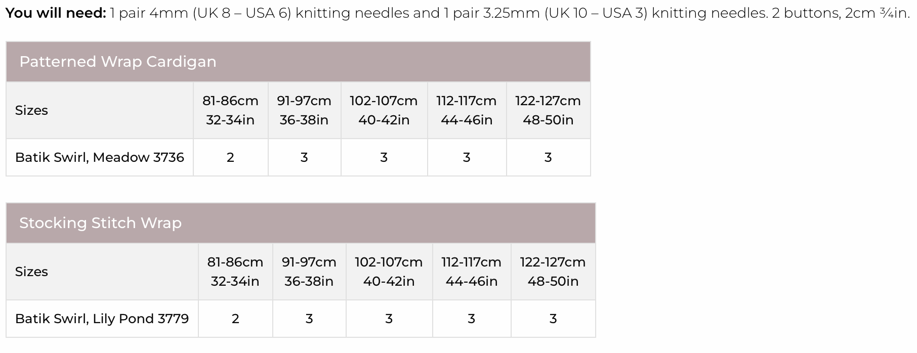 Stylecraft Pattern 10007 Ladies Cardigans in Batik Swirl