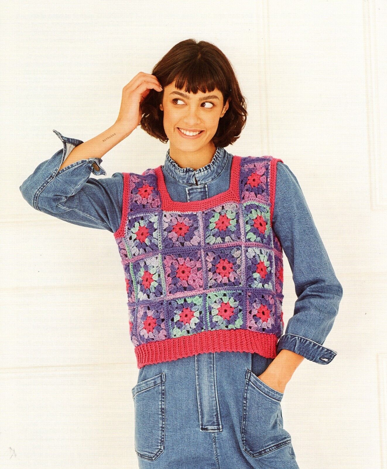 Stylecraft Pattern 10044 Crochet Tank Tops in 'Knit me, Crochet me' DK