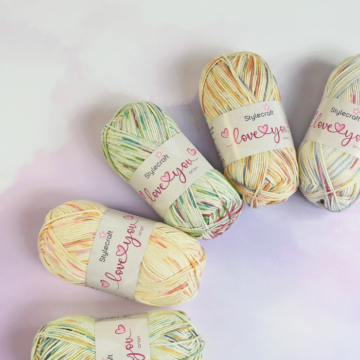 Stylecraft 'Love You' Cotton-Rich Aran