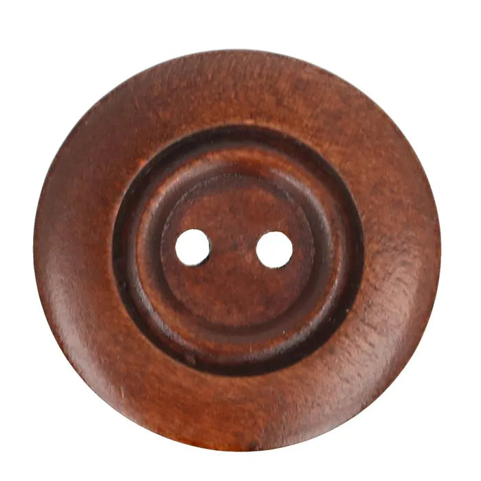 Wooden Button - 25mm