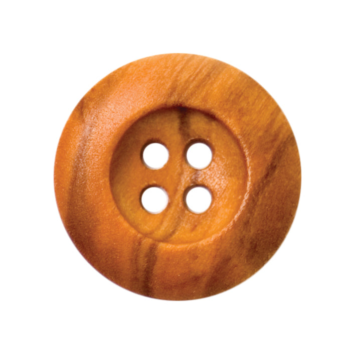 Wooden Buttons - Light - 18mm