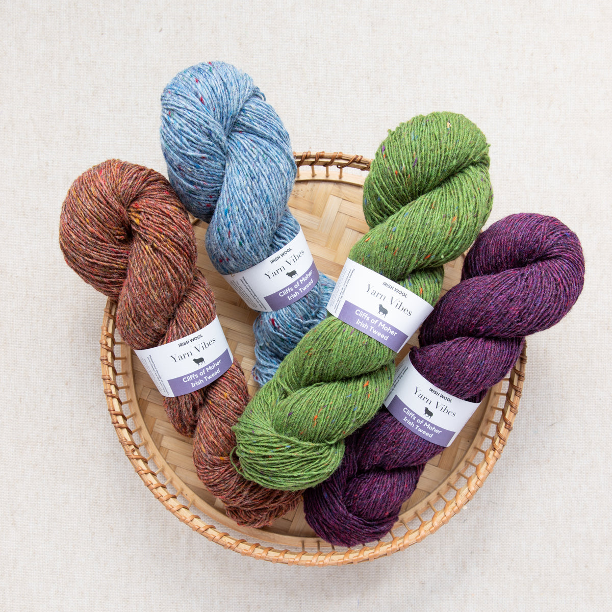 Yarn Vibes Cliffs of Moher Irish Tweed 4 Ply