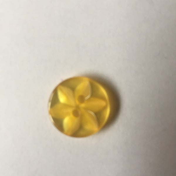 Small Star buttons Yellow
