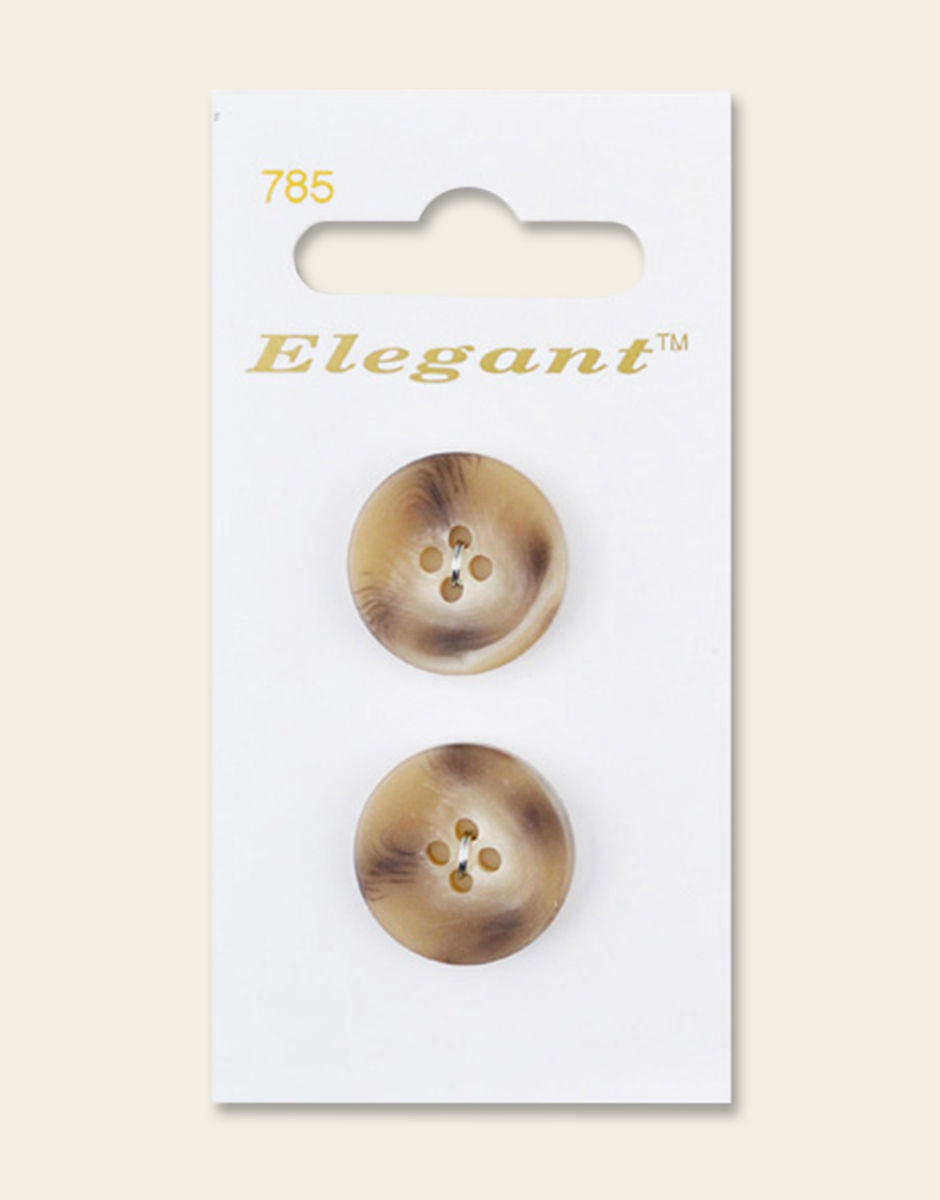 Sirdar Elegant Buttons - 785 - Tortoiseshell Effect