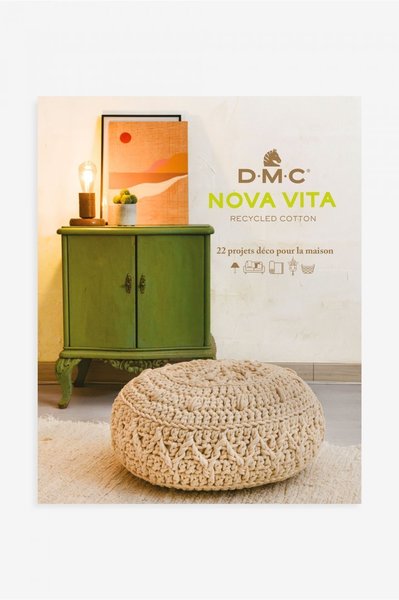 DMC Nova Vita Recycled Cotton Pattern Book (22 projects)