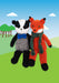 Stylecraft 9665 Crochet Fox and Badger in DK