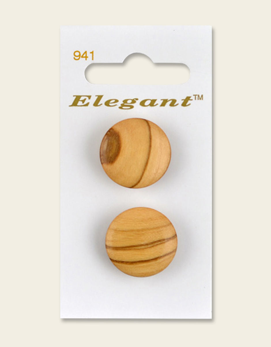 Sirdar Elegant Buttons - 941 - Coconut Wood