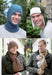 King Cole 3445 Mens Hats, Balaclava, Scarves and Gloves in DK, Aran and Chunky
