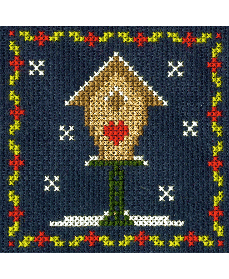 DMC Christmas mini cross-stitch kits