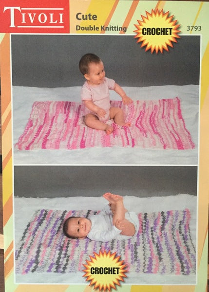 Tivoli crochet baby blanket 3793