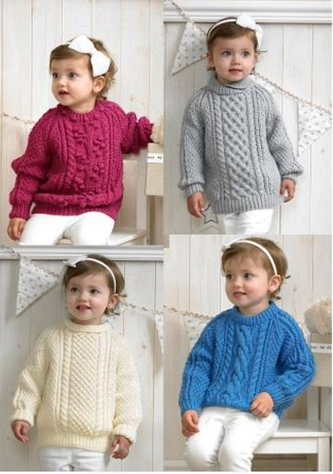 Stylecraft 4175 Sweaters in Special Aran