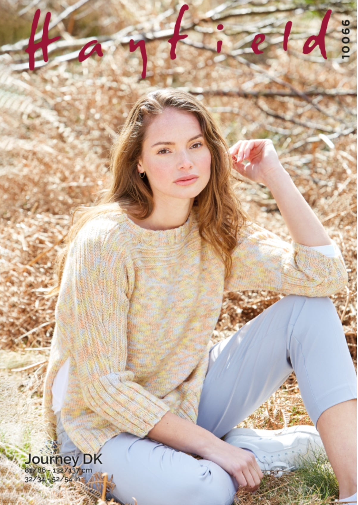 Hayfield 10066 Sweater in Journey DK