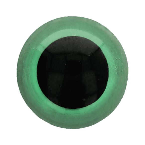 Animal Safety Eyes - Green 8mm - (Price Per Pair)