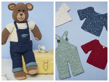 Stylecraft 9669 Crochet Bruno the Bear Toy