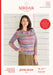 Sirdar 10028 Top Down Sweater in Jewelspun