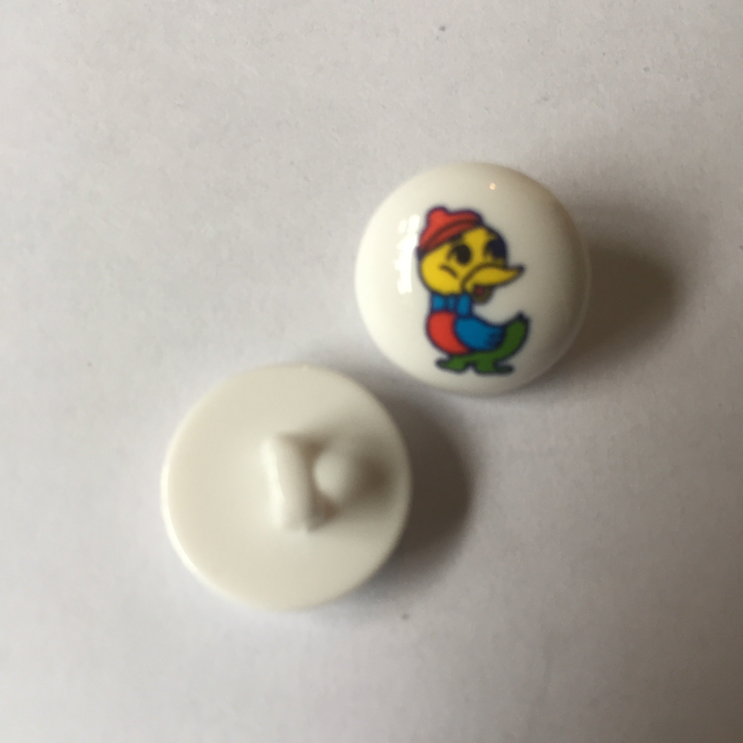 Ducky motif Buttons