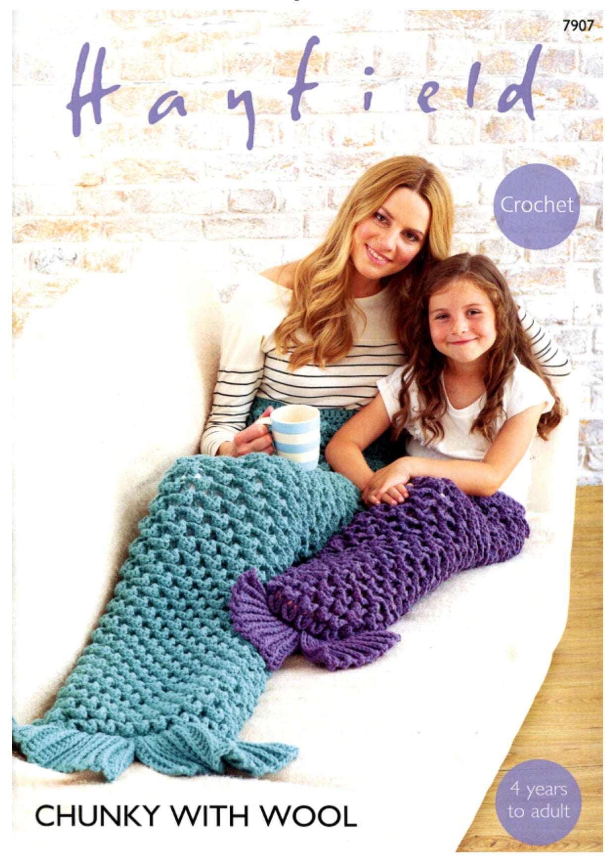 Sirdar 7907 Crochet Mermaid Tail in Chunky