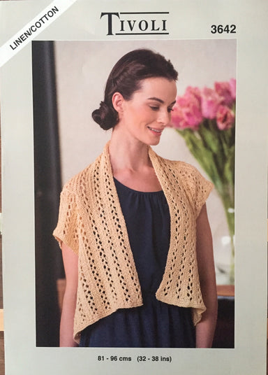 Tivoli Ladies shrug/waistcoat 3642