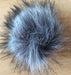 Furry Detachable Pom Poms - 14cm