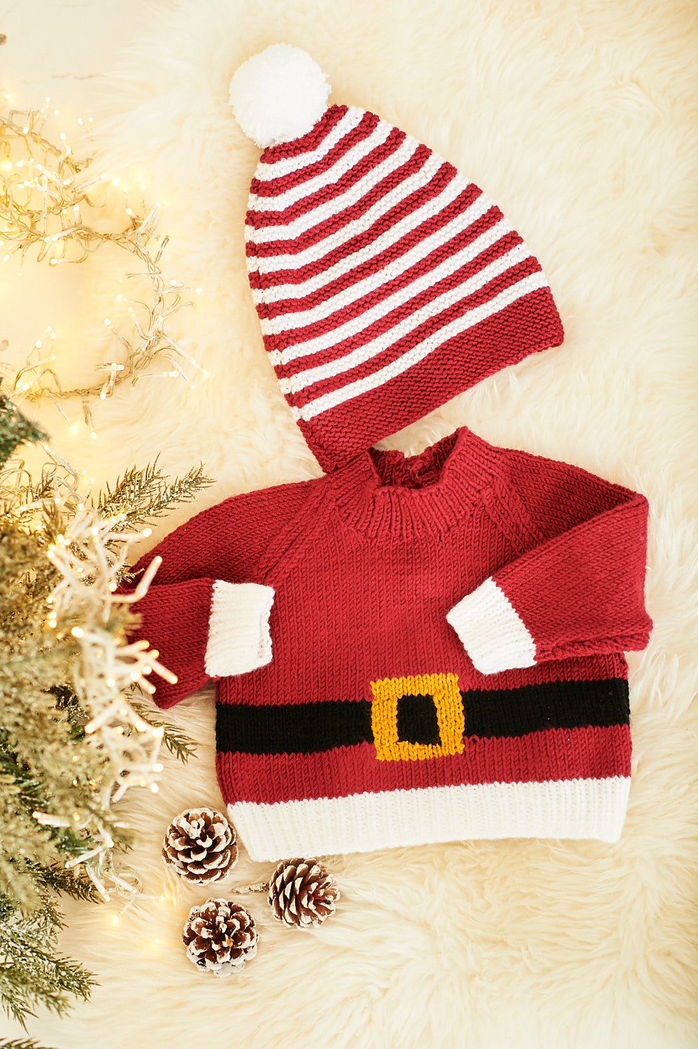 Stylecraft 9870 Sweater, Hat and Santa Toy in DK