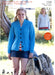 Hayfield 7709 Sweater and Cardigan in  Bonus Aran Tweed