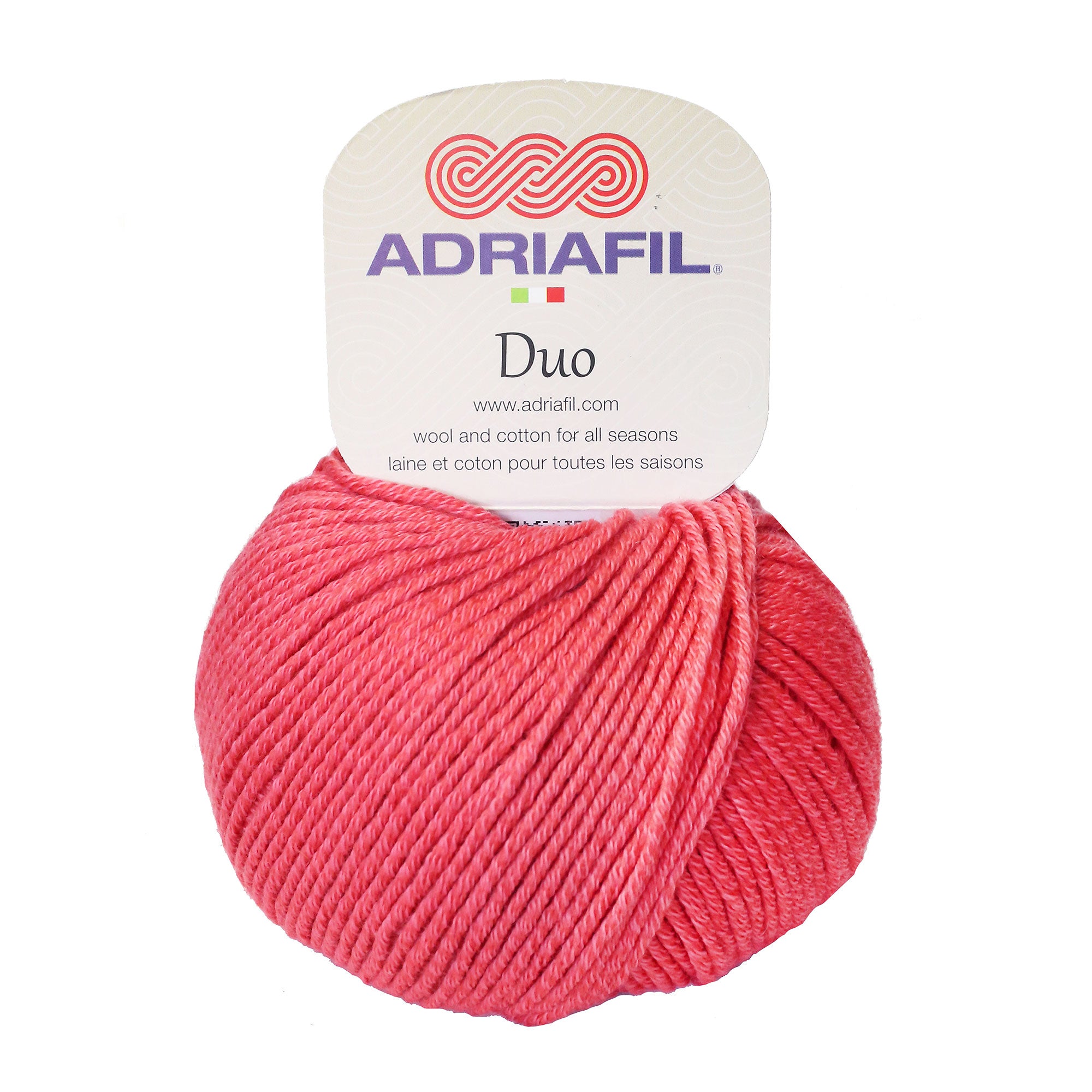 Adriafil Duo Comfort Extra Fine Merino & Egyptian Cotton DK - Vermilion 51