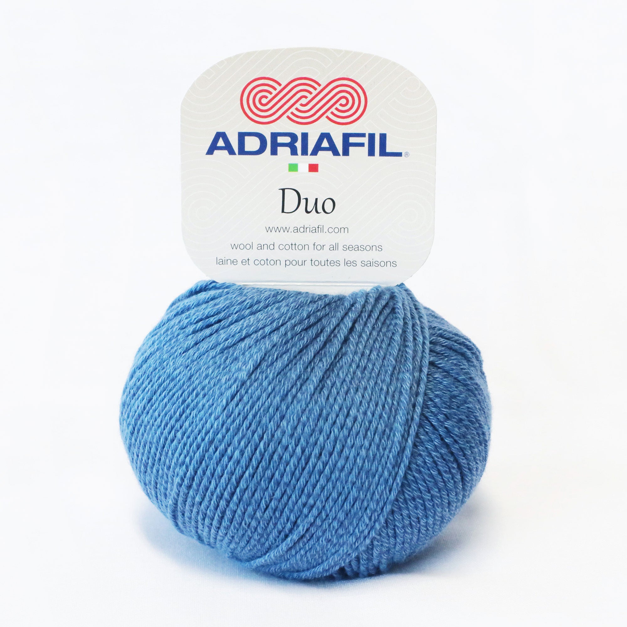 Adriafil Duo Comfort Extra Fine Merino & Egyptian Cotton DK - Aviator Blue 82