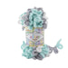 Alize Puffy - Finger Knitting Yarn - Grey white & mint 6408