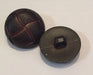 Aran Style Buttons - Medium - Dark Brown