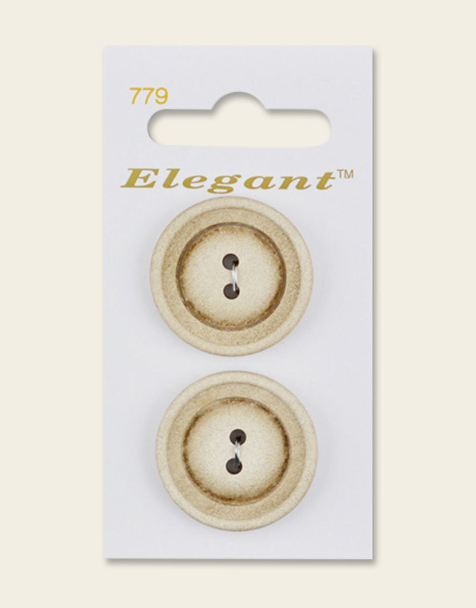 Sirdar Elegant Buttons - 779 - Wood Effect