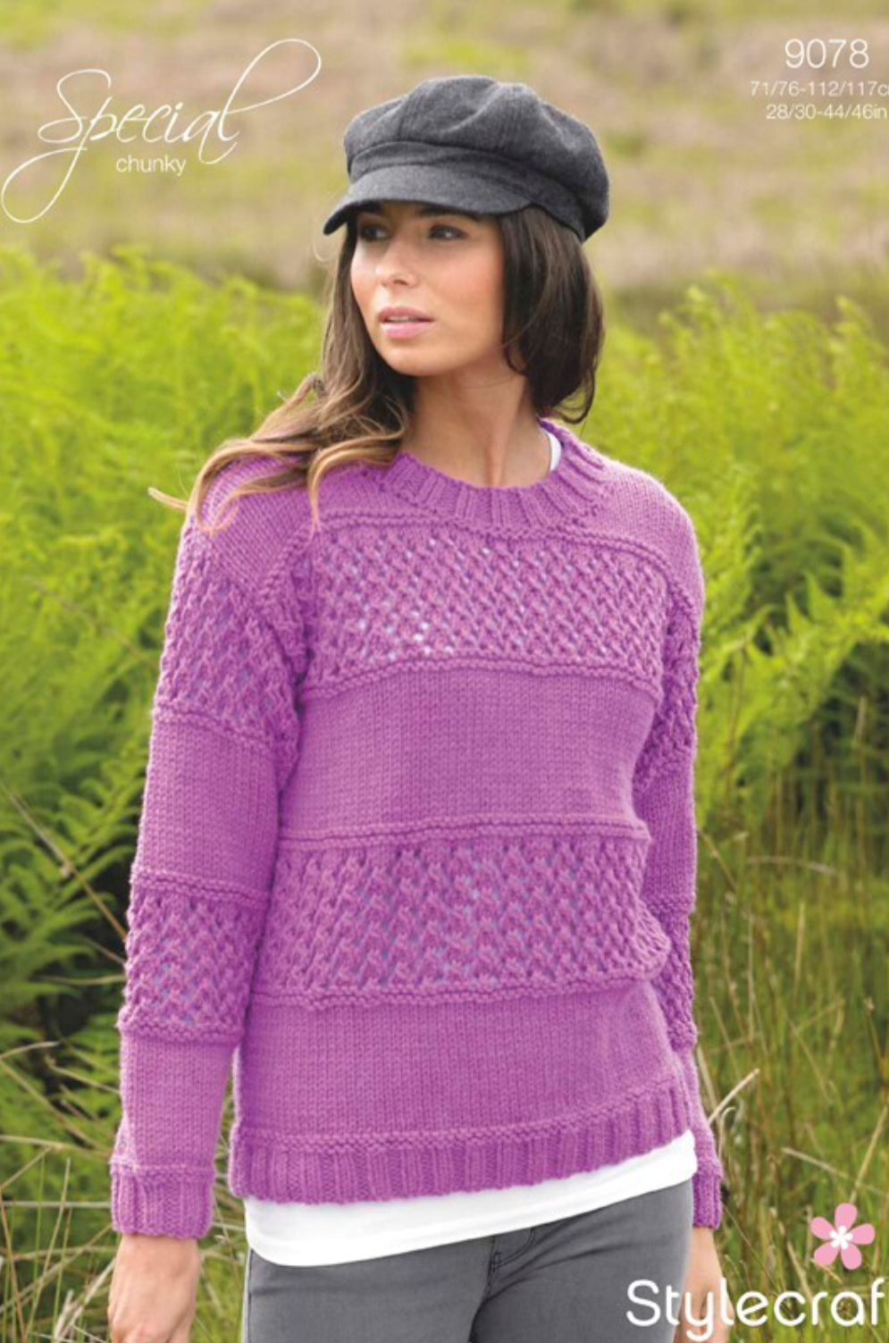 Stylecraft 9078 Womens Sweater in Special Chunky