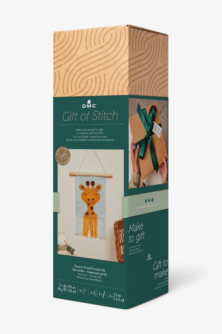 DMC "Gift of Stitch" Nursery Friend Crochet Kit
