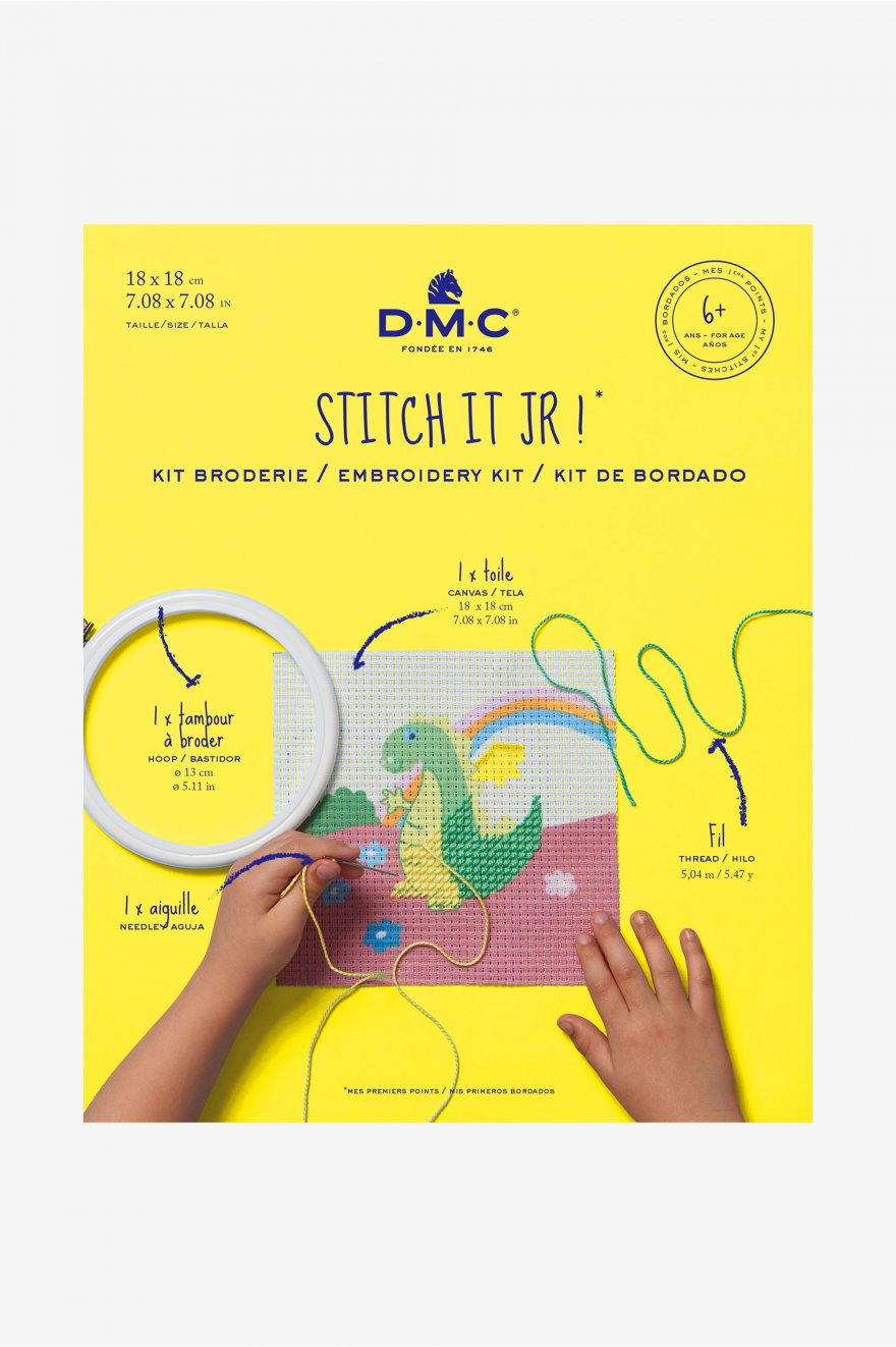 DMC Kids Cross Stitch Kit - The Dragon