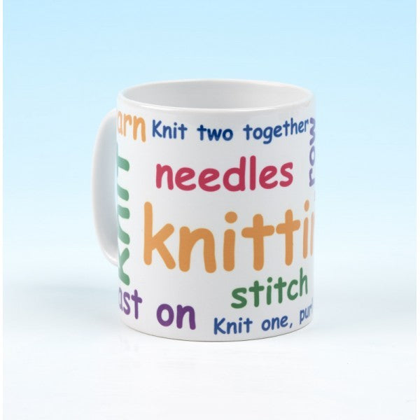 Mug - 5130 - Knitting Words