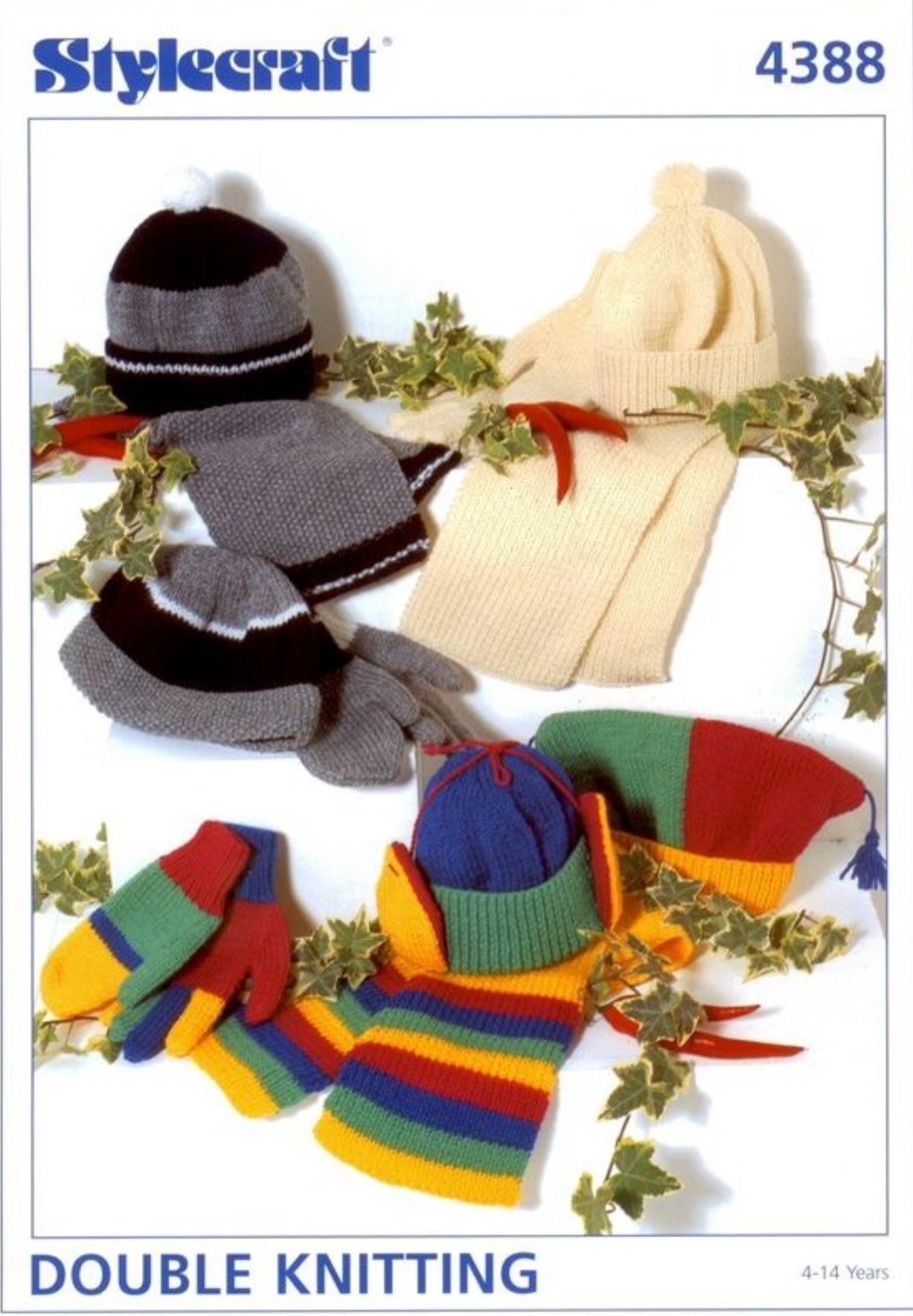 Stylecraft 4388 Child Gloves and Accessories