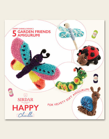 Sirdar Happy Chenille - Garden Friends