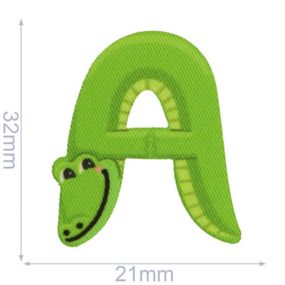 HKM iron-on patches - Letters & Numbers - please select