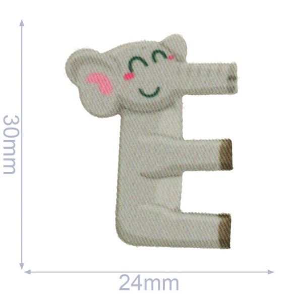 HKM iron-on patches - Letters & Numbers - please select