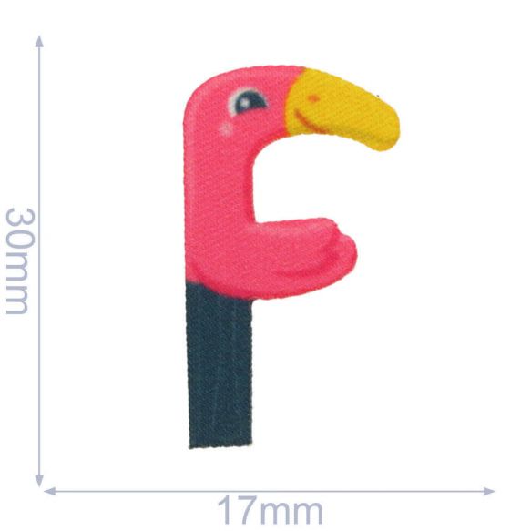 HKM iron-on patches - Letters & Numbers - please select