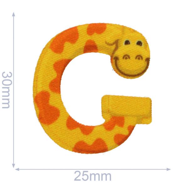 HKM iron-on patches - Letters & Numbers - please select