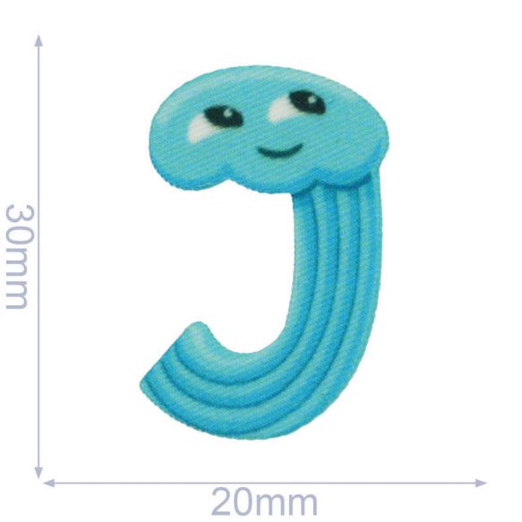 HKM iron-on patches - Letters & Numbers - please select