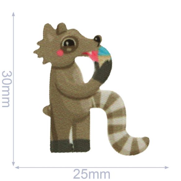 HKM iron-on patches - Letters & Numbers - please select