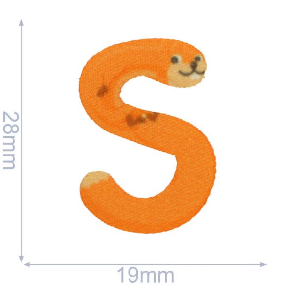 HKM iron-on patches - Letters & Numbers - please select