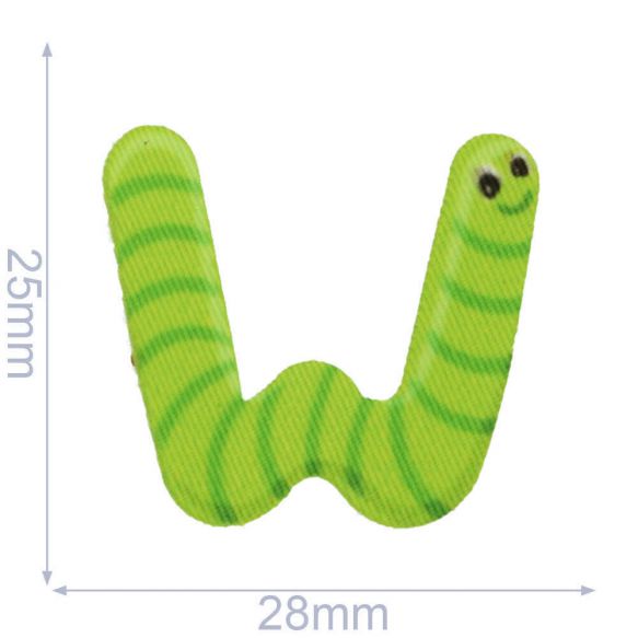 HKM iron-on patches - Letters & Numbers - please select