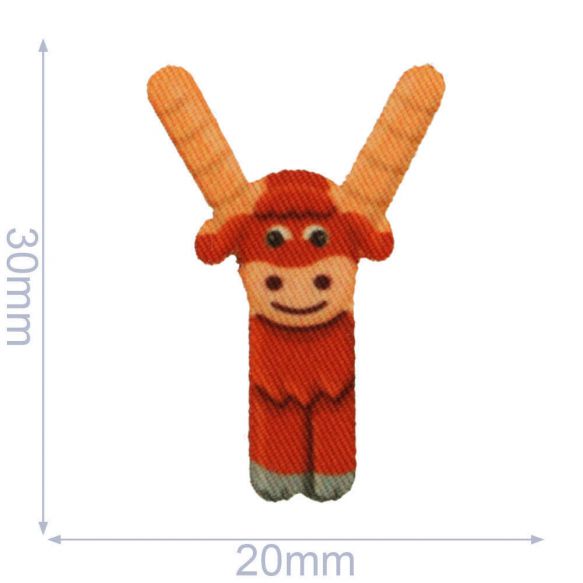 HKM iron-on patches - Letters & Numbers - please select