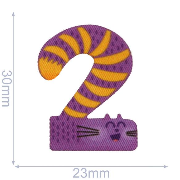 HKM iron-on patches - Letters & Numbers - please select