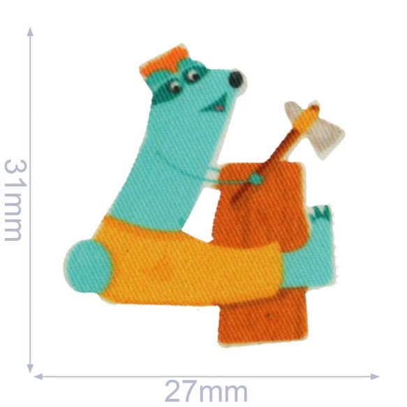 HKM iron-on patches - Letters & Numbers - please select