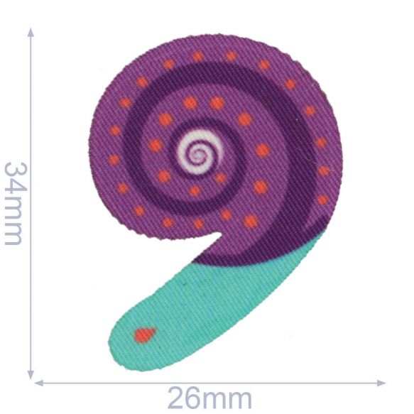 HKM iron-on patches - Letters & Numbers - please select